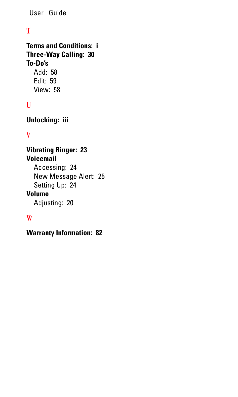 Sprint Nextel LA990009-0462 User Manual | Page 108 / 108