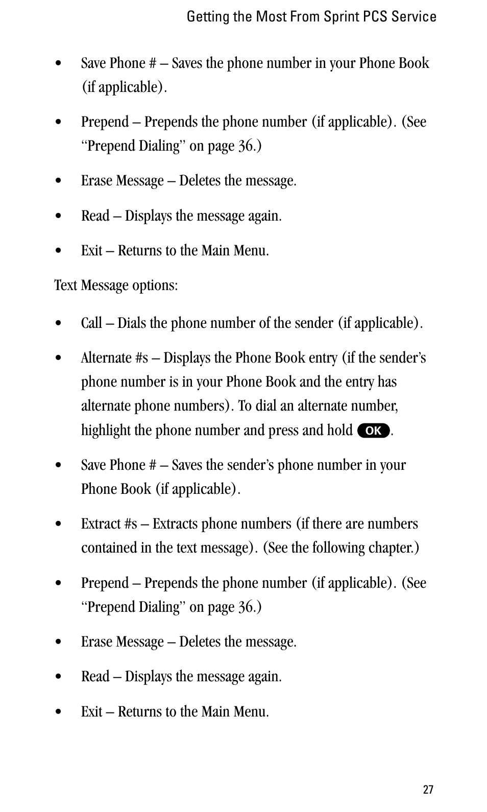 Sprint Nextel LA990009-0462 User Manual | Page 39 / 108