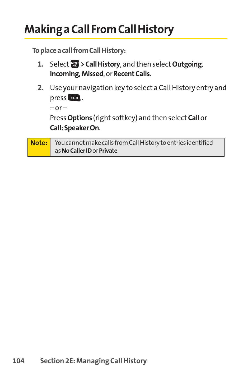 Making a call from call history | Sprint Nextel SANYO SCP-3200 User Manual | Page 120 / 281