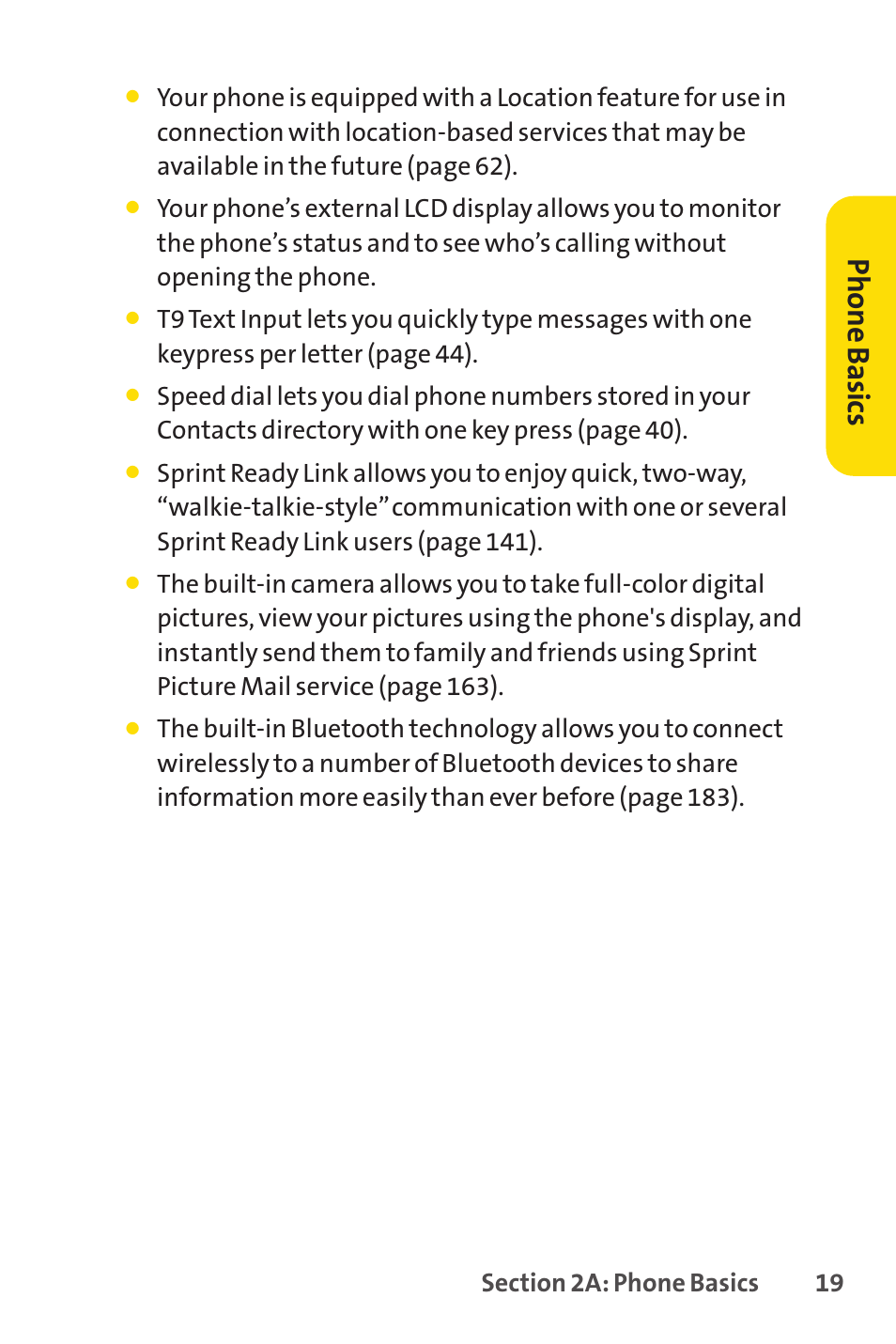 Ph on e b as ics | Sprint Nextel SANYO SCP-3200 User Manual | Page 35 / 281