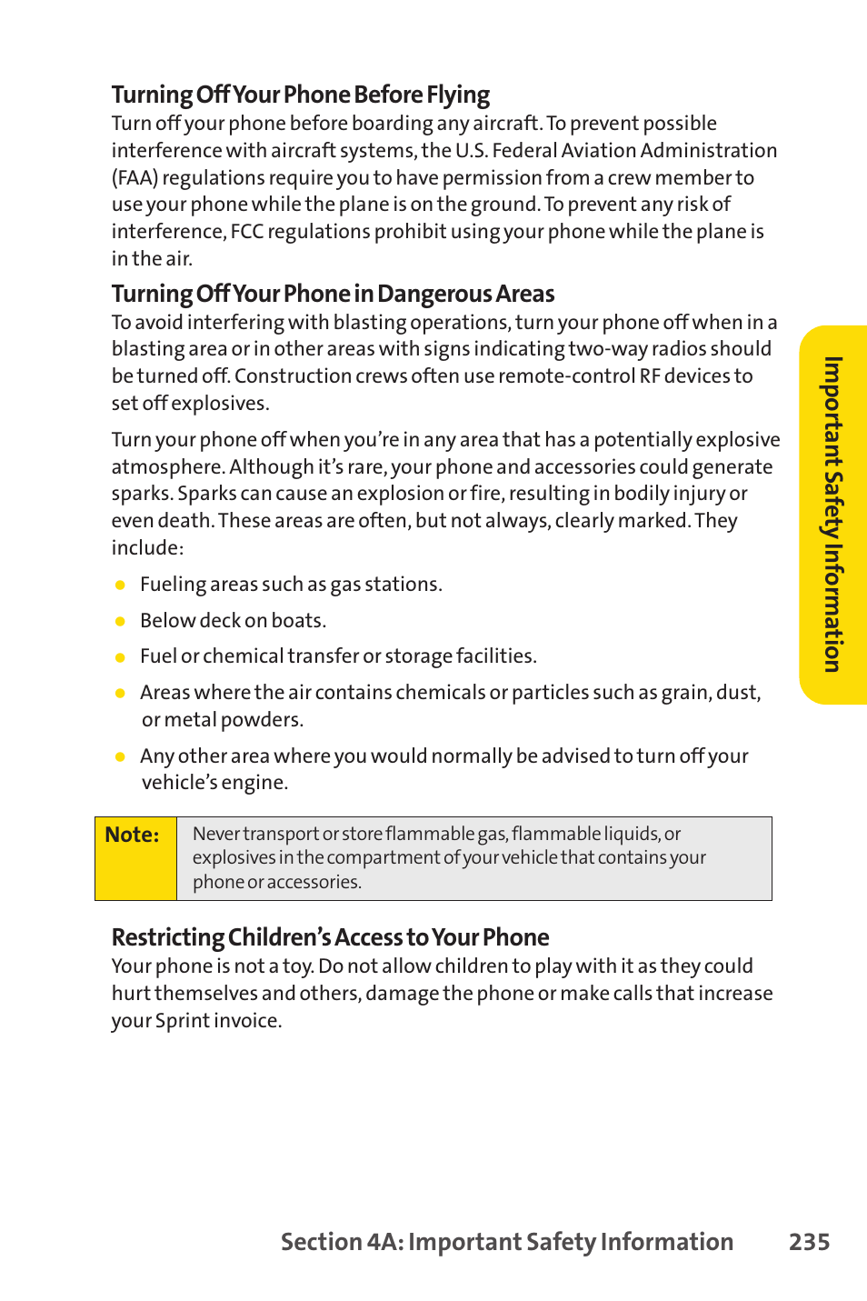 Sprint Nextel SCP-7050 User Manual | Page 251 / 267