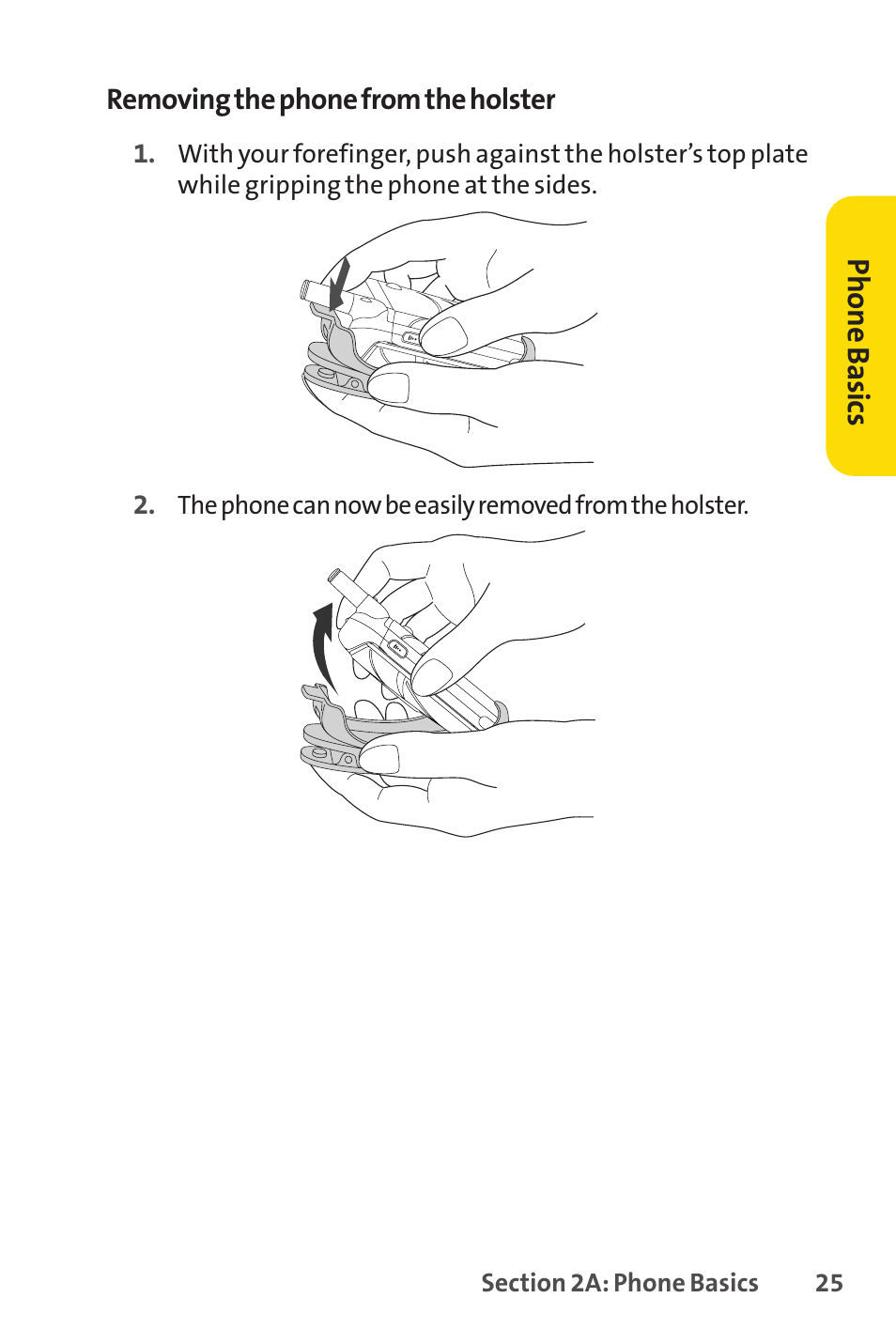 Phone basics | Sprint Nextel SCP-7050 User Manual | Page 41 / 267