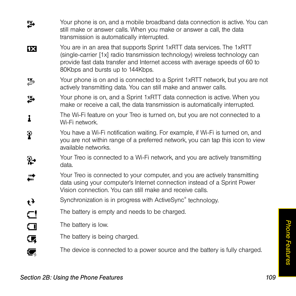 Sprint Nextel Palm Treo 800w User Manual | Page 109 / 436