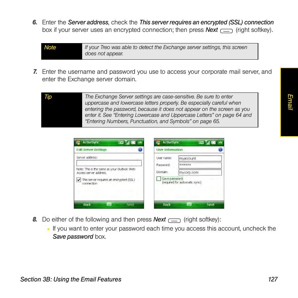 Sprint Nextel Palm Treo 800w User Manual | Page 127 / 436
