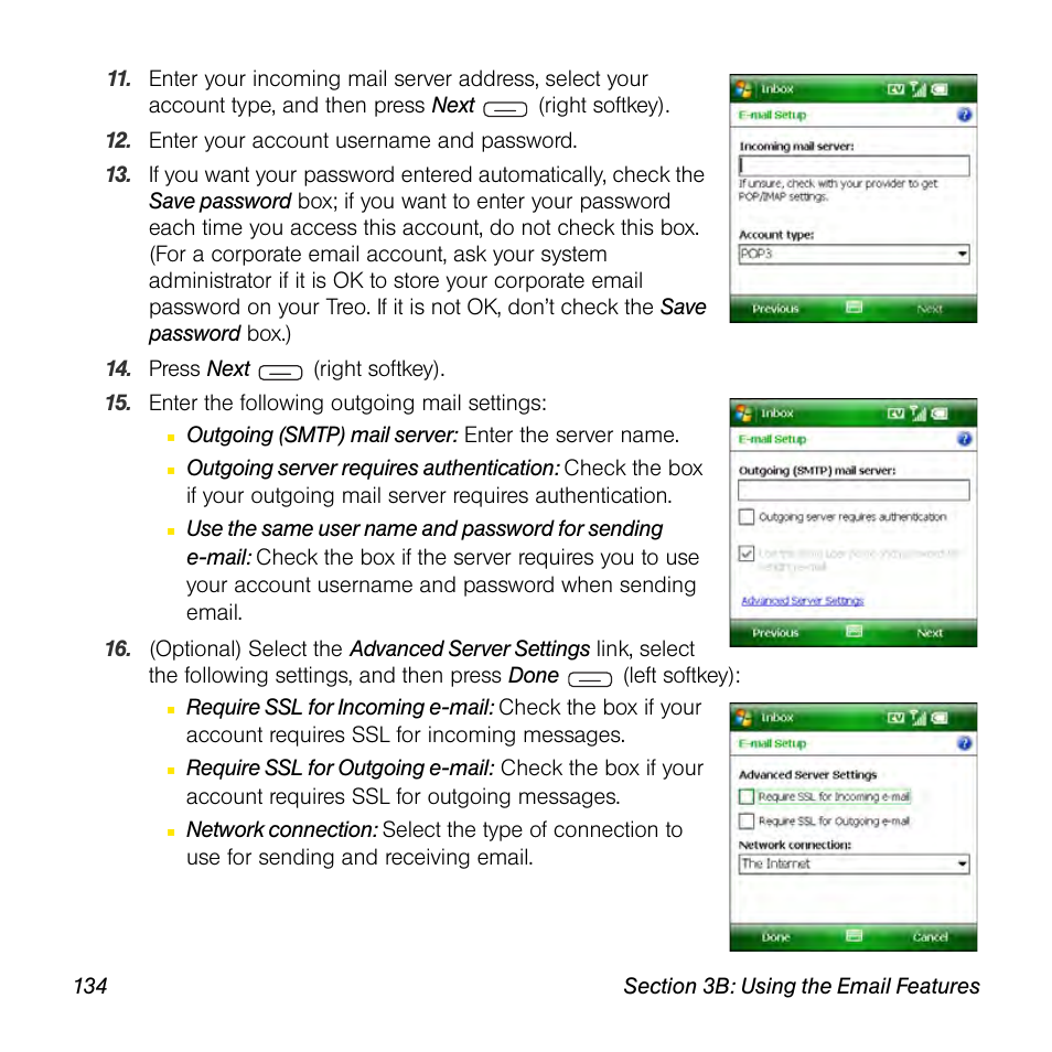 Sprint Nextel Palm Treo 800w User Manual | Page 134 / 436