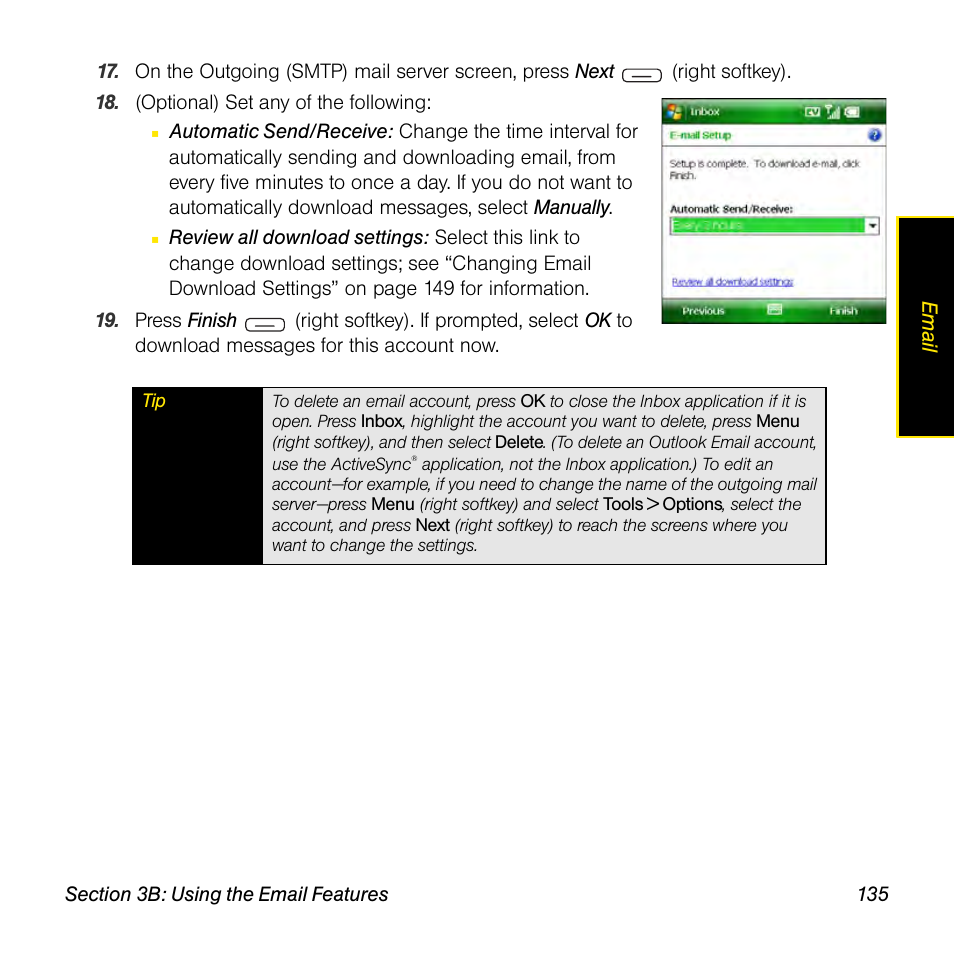 Sprint Nextel Palm Treo 800w User Manual | Page 135 / 436