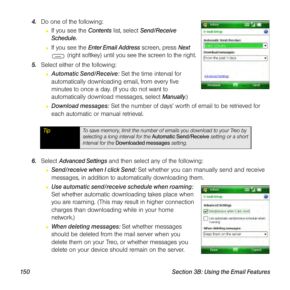 Sprint Nextel Palm Treo 800w User Manual | Page 150 / 436