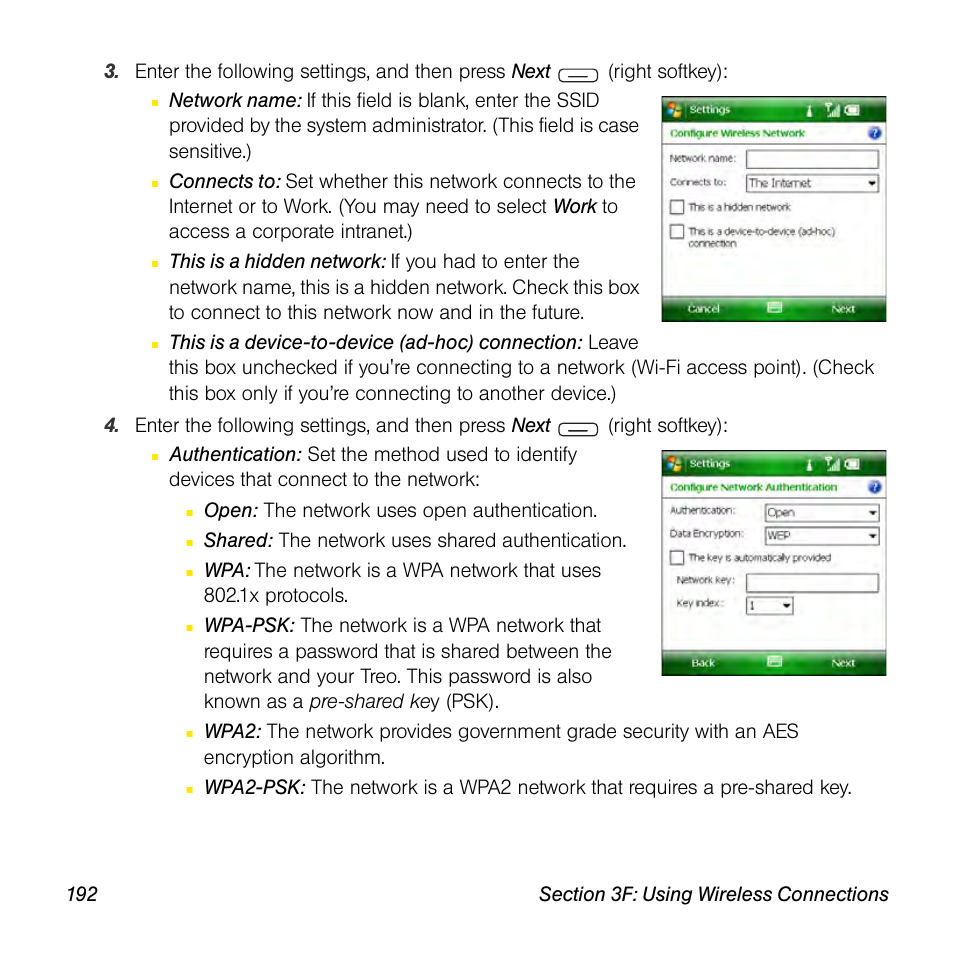 Sprint Nextel Palm Treo 800w User Manual | Page 192 / 436