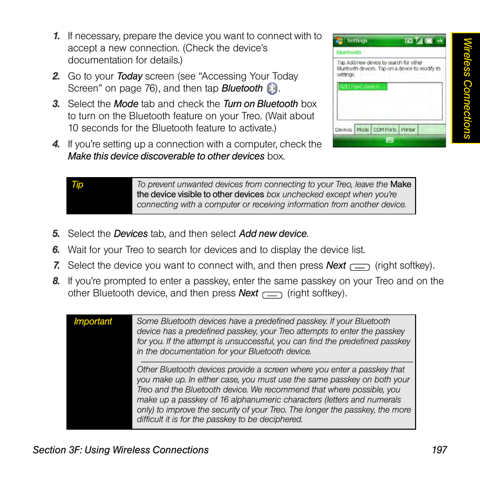 Sprint Nextel Palm Treo 800w User Manual | Page 197 / 436