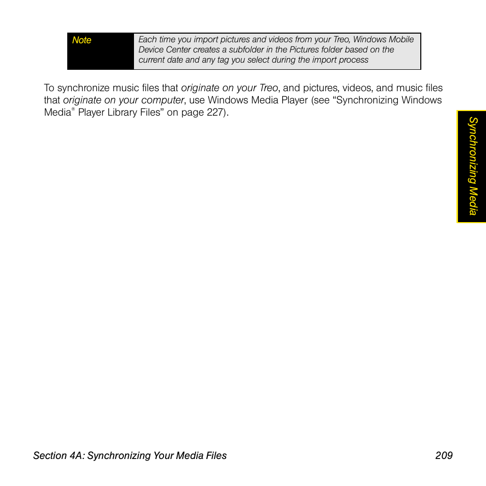 Sprint Nextel Palm Treo 800w User Manual | Page 209 / 436