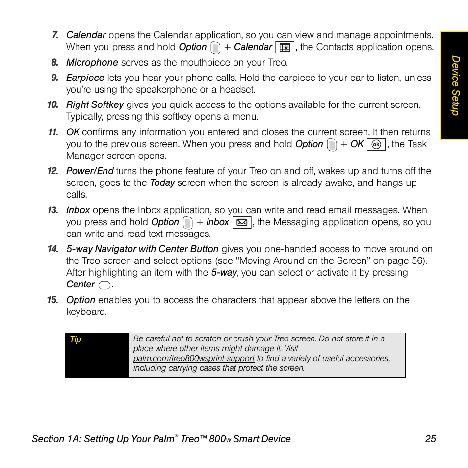 Sprint Nextel Palm Treo 800w User Manual | Page 25 / 436