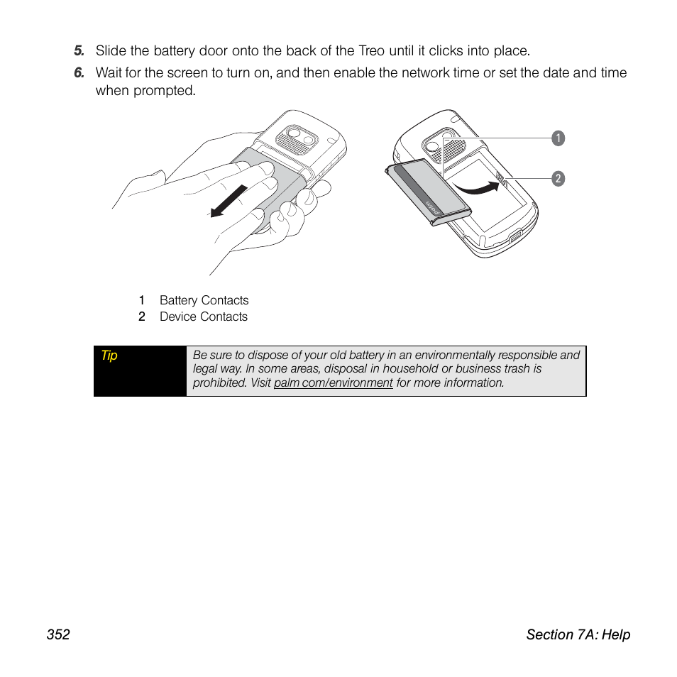 Sprint Nextel Palm Treo 800w User Manual | Page 352 / 436