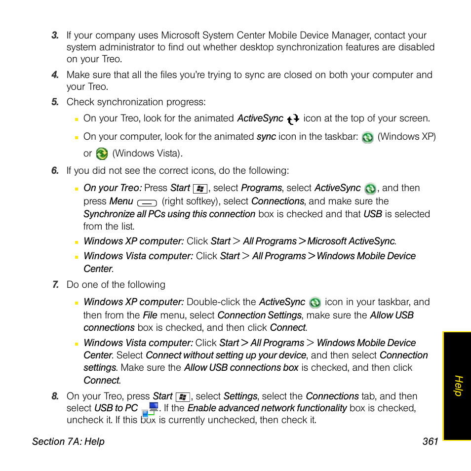 Sprint Nextel Palm Treo 800w User Manual | Page 361 / 436