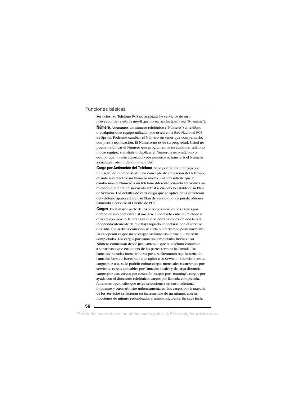 Funciones básicas | Sprint Nextel T608 User Manual | Page 138 / 157