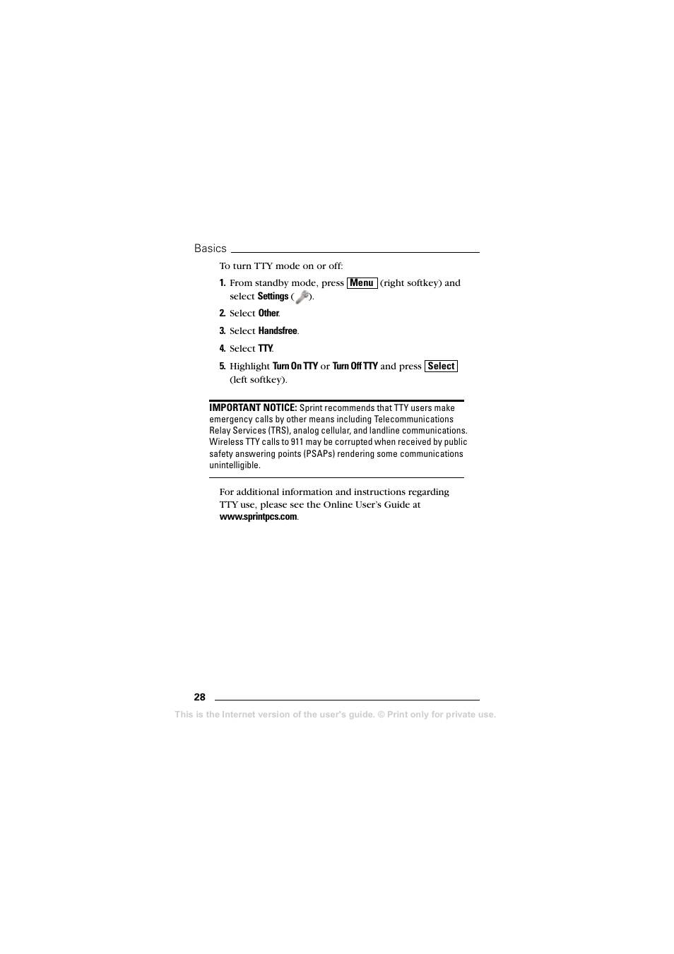 Sprint Nextel T608 User Manual | Page 34 / 157