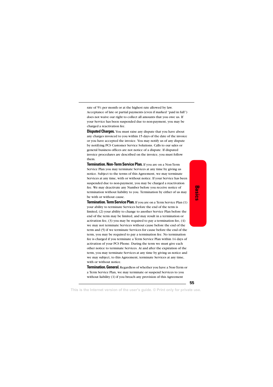 Basics | Sprint Nextel T608 User Manual | Page 61 / 157