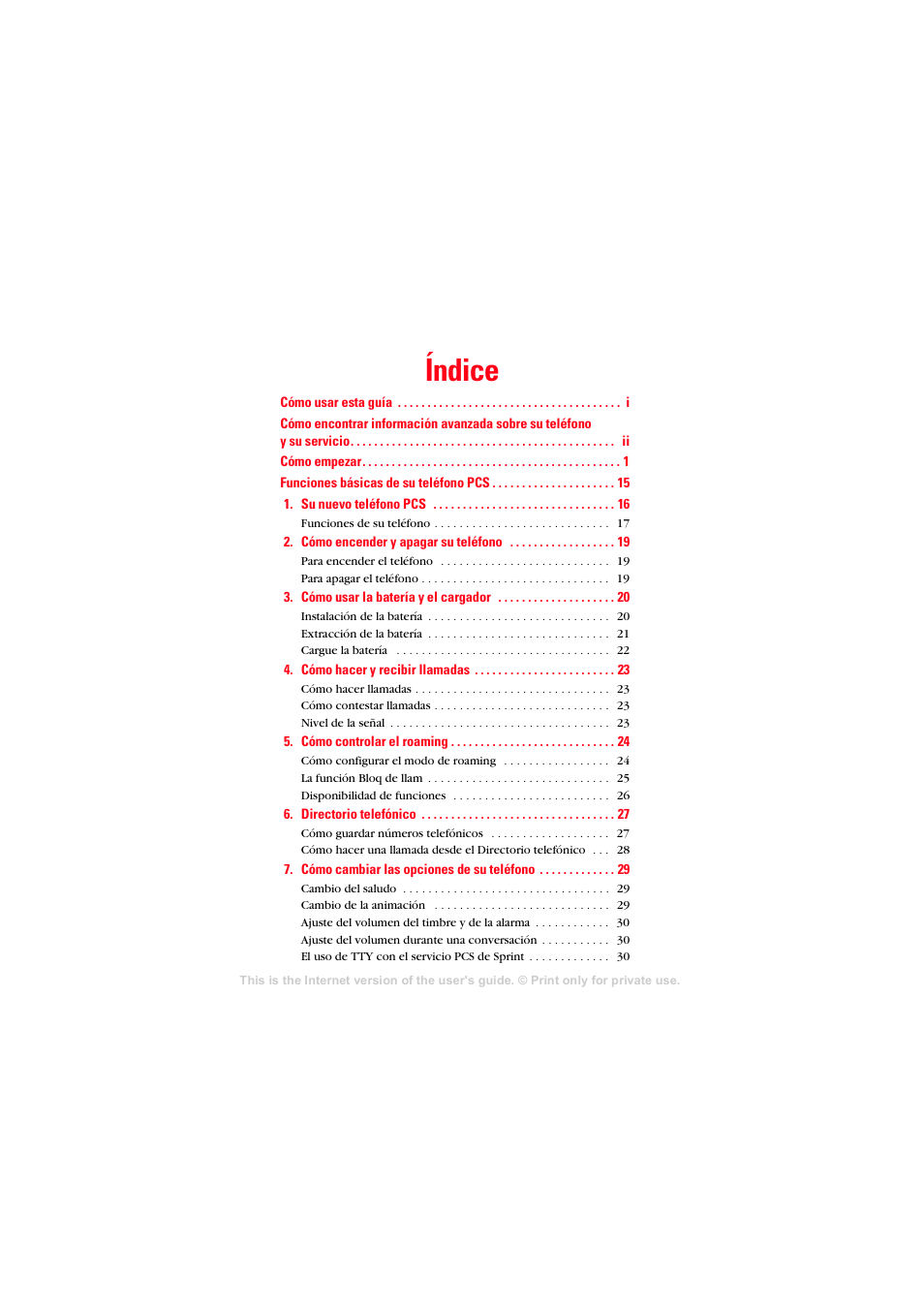 Índice | Sprint Nextel T608 User Manual | Page 78 / 157