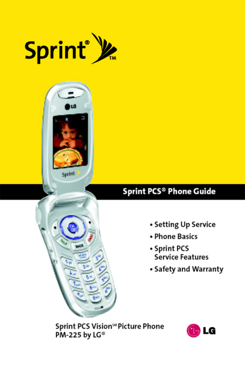 Sprint Nextel SPRINT PCS PM-225 User Manual | 217 pages