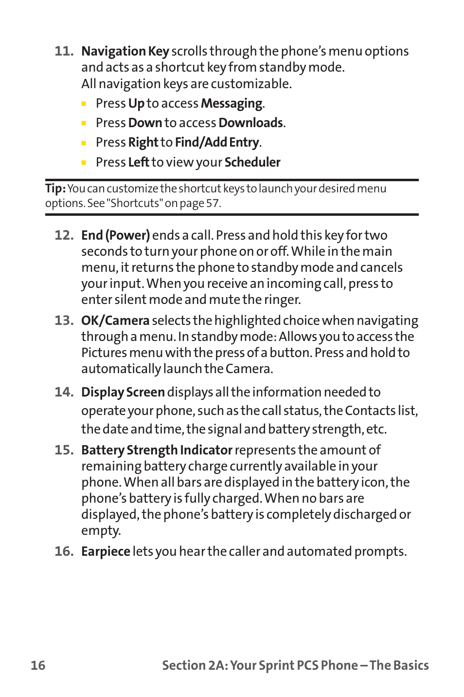 Sprint Nextel SPRINT PCS PM-225 User Manual | Page 25 / 217