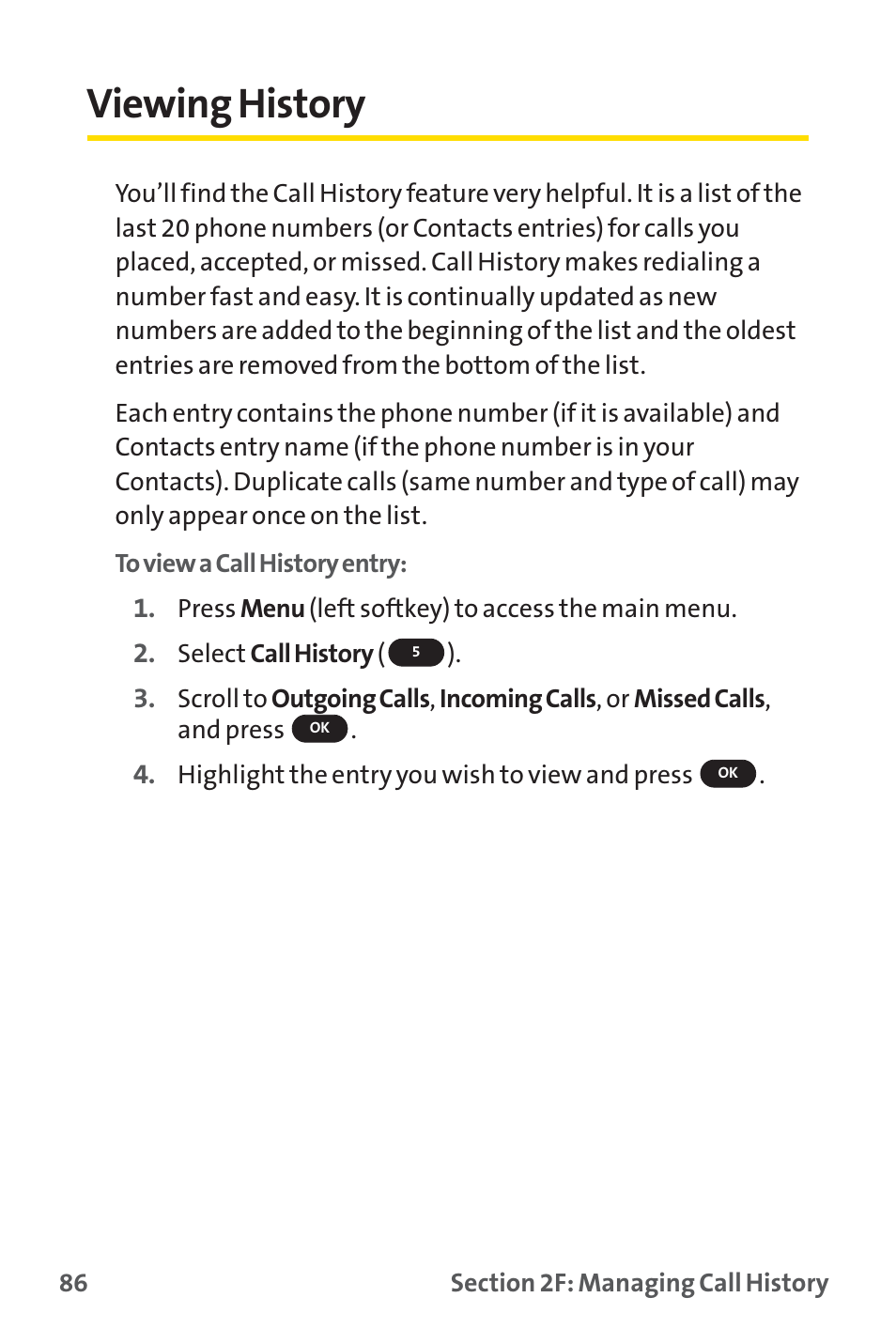 Viewing history | Sprint Nextel SPRINT PCS PM-225 User Manual | Page 95 / 217