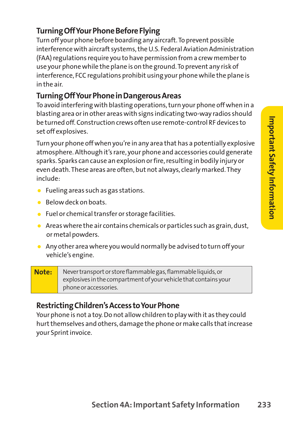 Sprint Nextel Cell Phone User Manual | Page 251 / 336