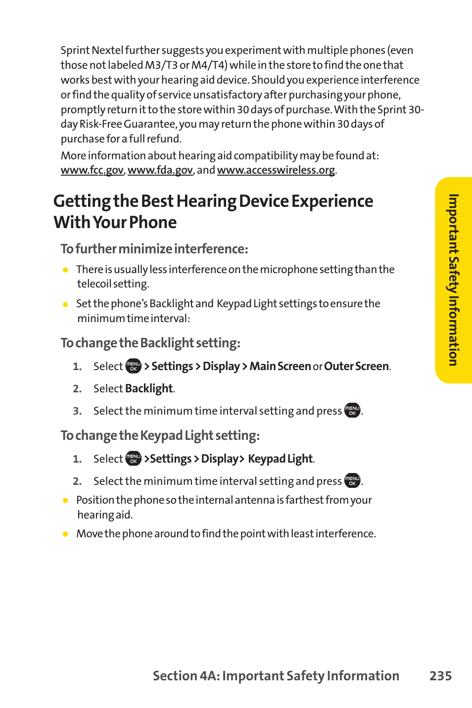 Sprint Nextel Cell Phone User Manual | Page 253 / 336