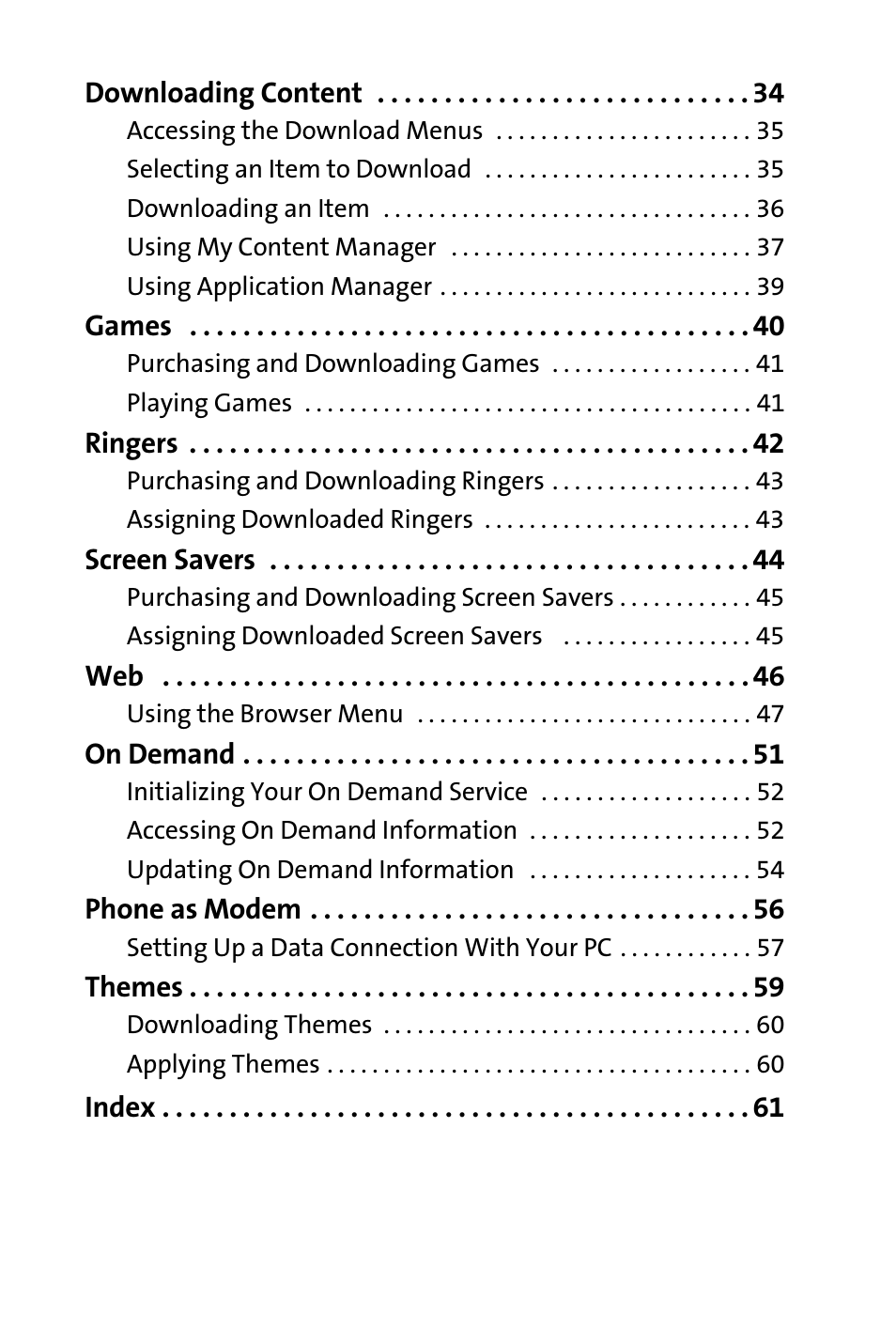 Sprint Nextel Cell Phone User Manual | Page 272 / 336