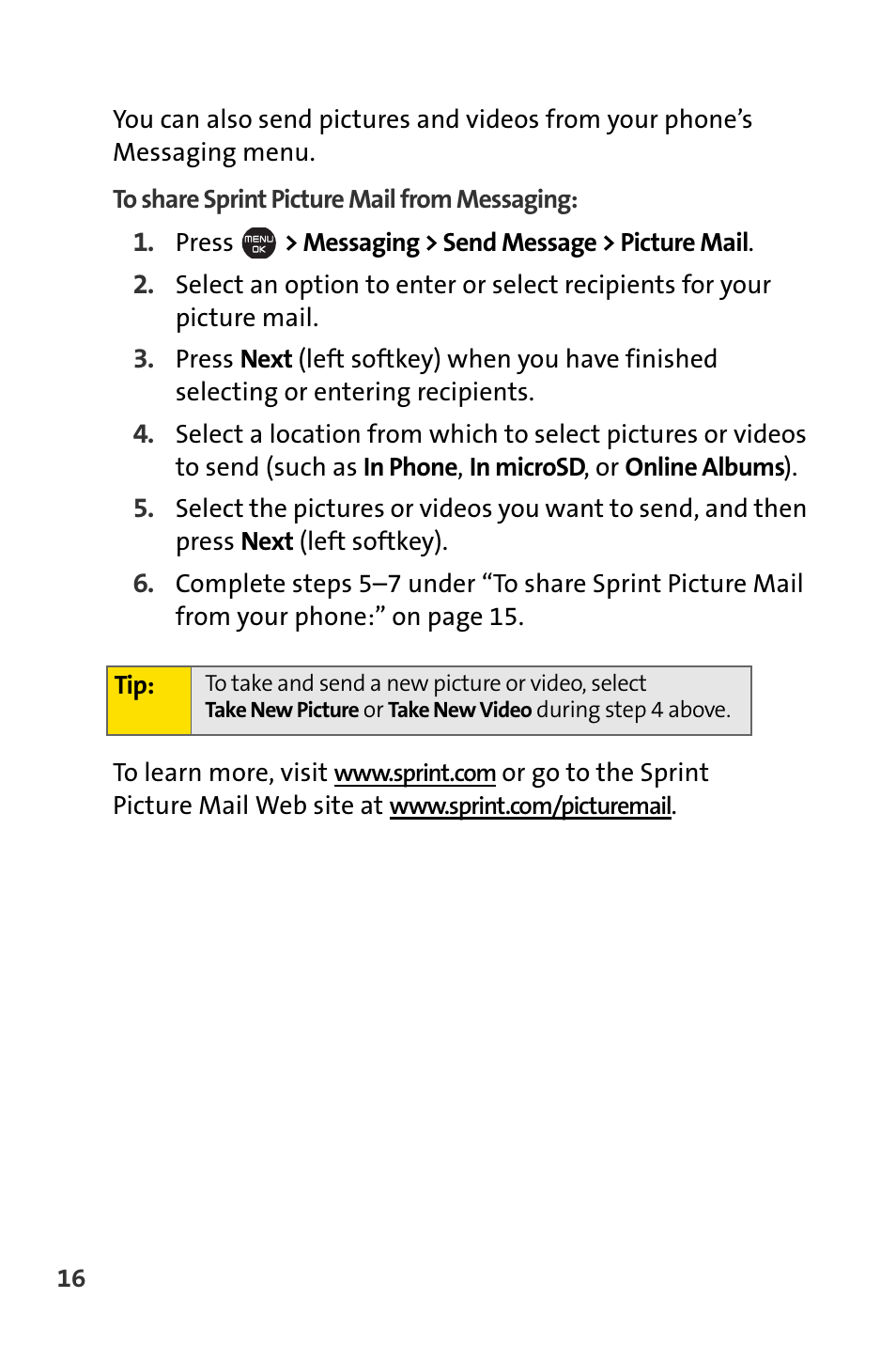 Sprint Nextel Cell Phone User Manual | Page 288 / 336