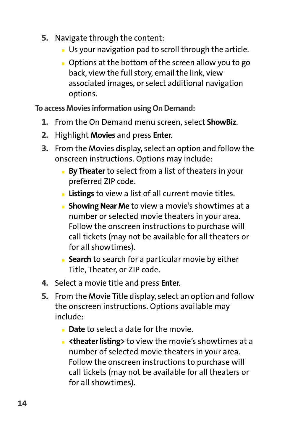 Sprint Nextel Stereo Receiver User Manual | Page 16 / 22