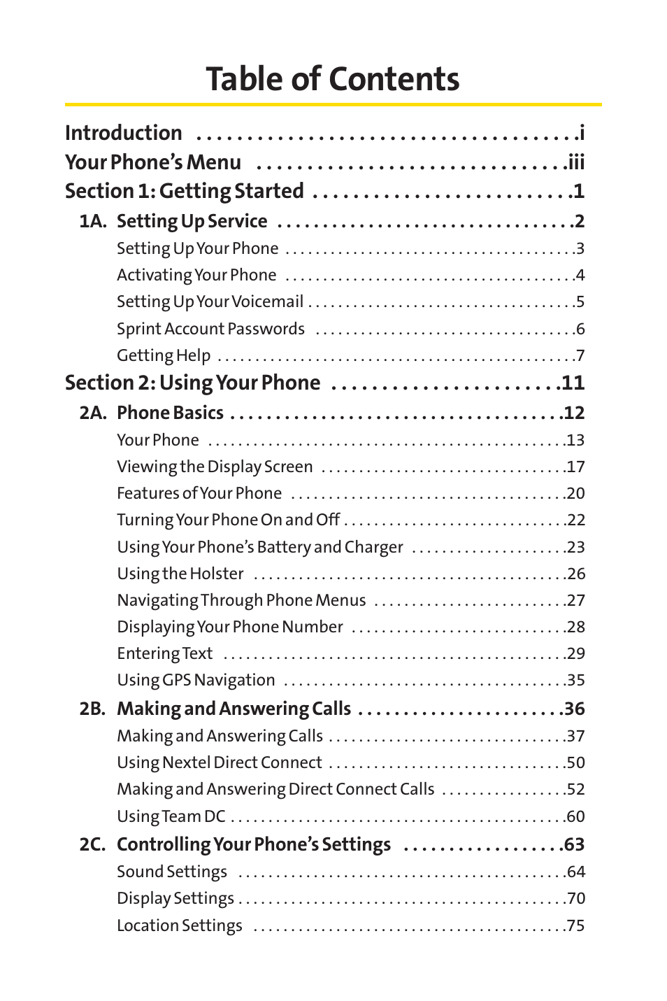 Sprint Nextel SANYO PRO-700 User Manual | Page 2 / 236
