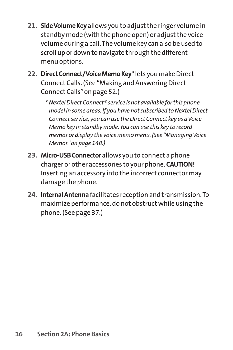 Sprint Nextel SANYO PRO-700 User Manual | Page 30 / 236