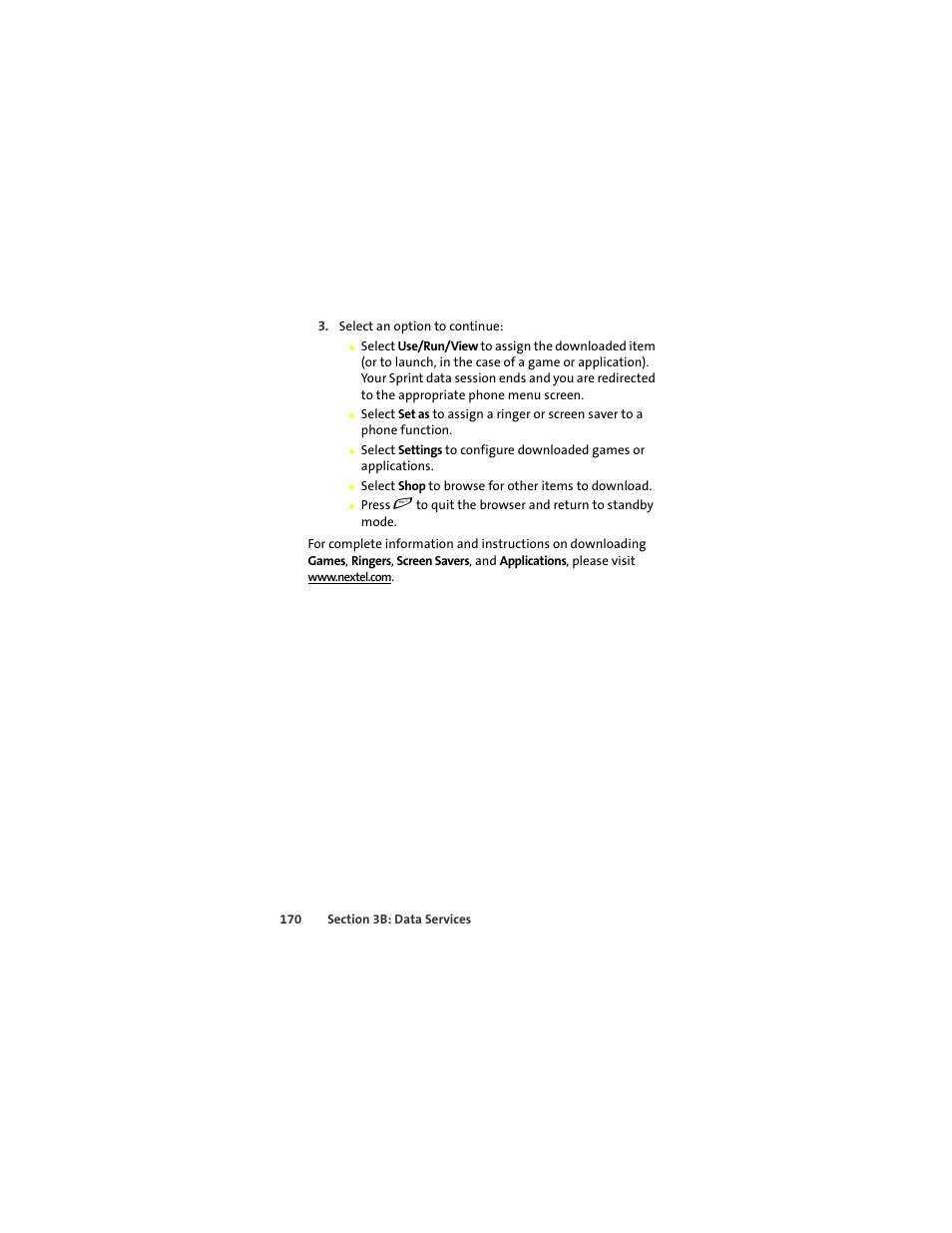 Sprint Nextel ic502 User Manual | Page 184 / 226