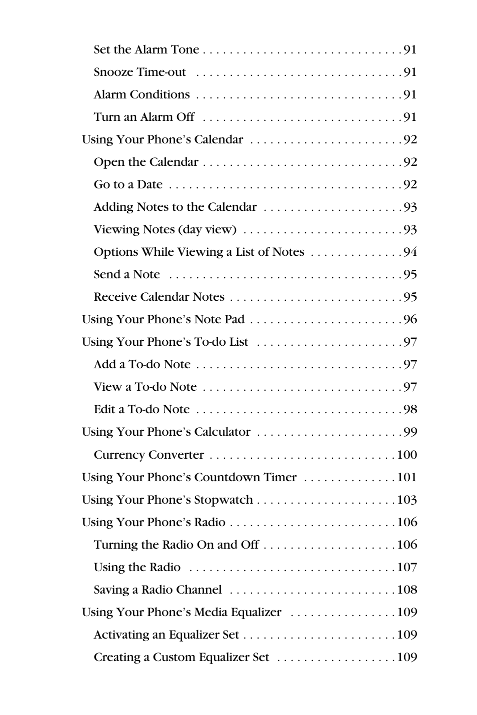 Sprint Nextel PCS VI-3155I User Manual | Page 7 / 209