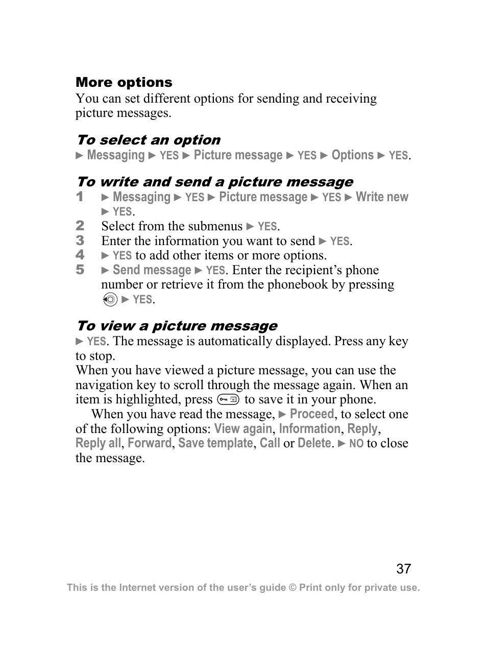 Sprint Nextel J23OI User Manual | Page 38 / 88