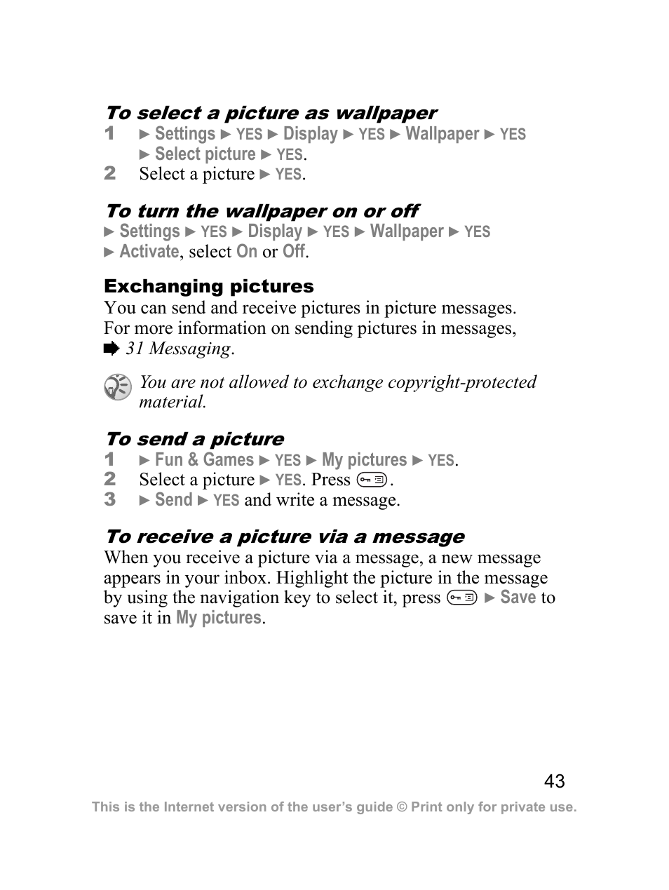 Sprint Nextel J23OI User Manual | Page 44 / 88