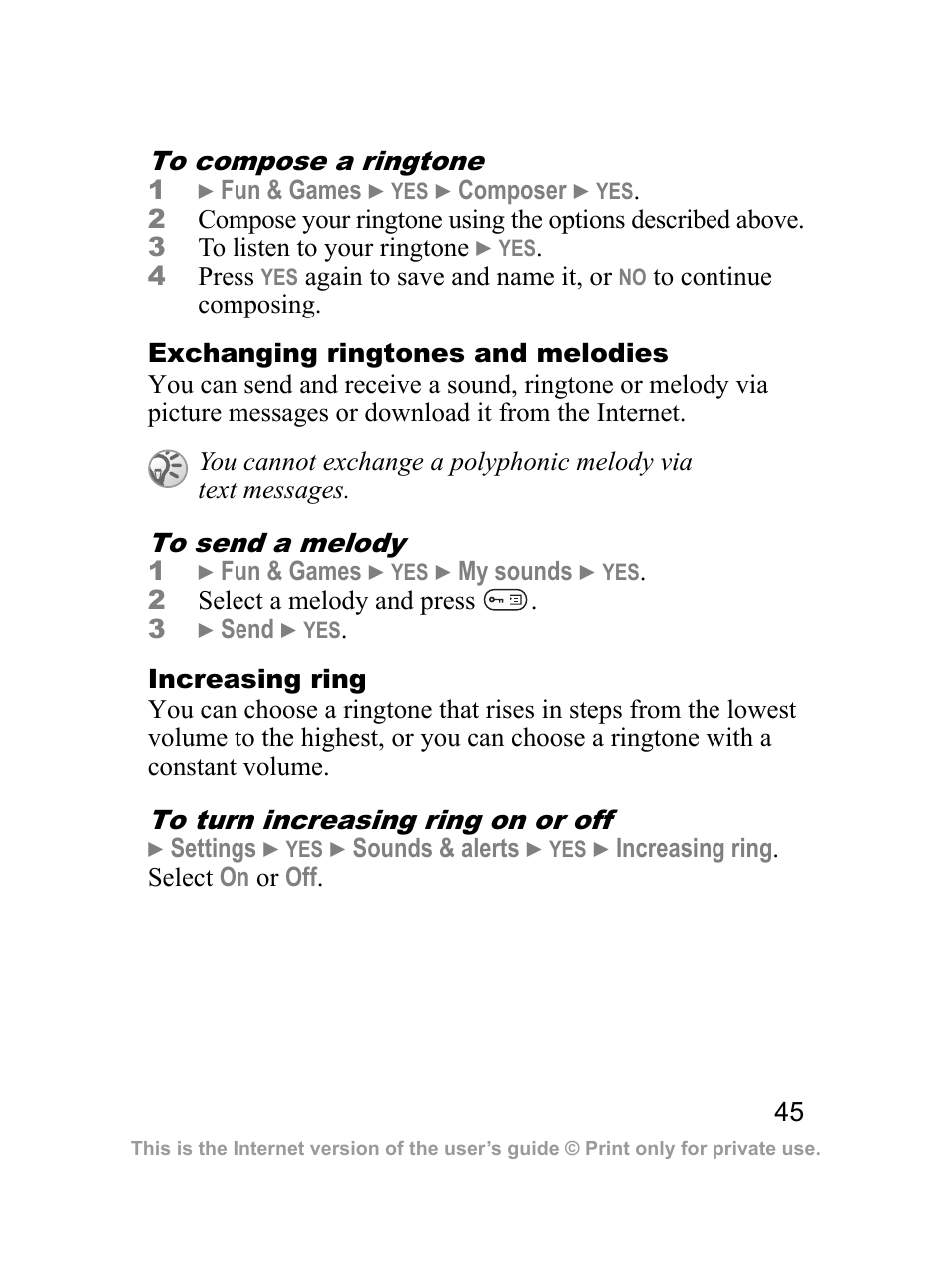 Sprint Nextel J23OI User Manual | Page 46 / 88