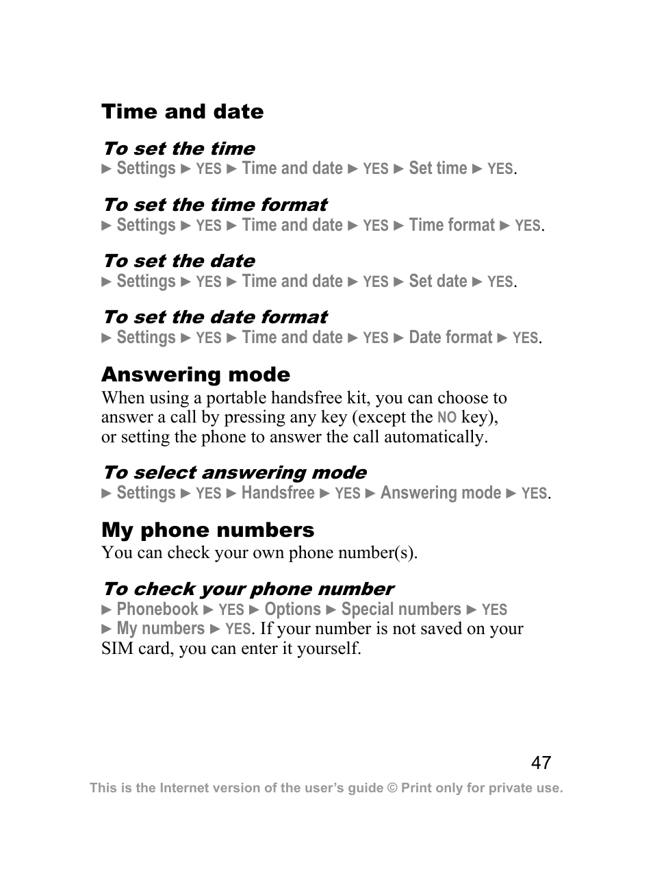 Sprint Nextel J23OI User Manual | Page 48 / 88