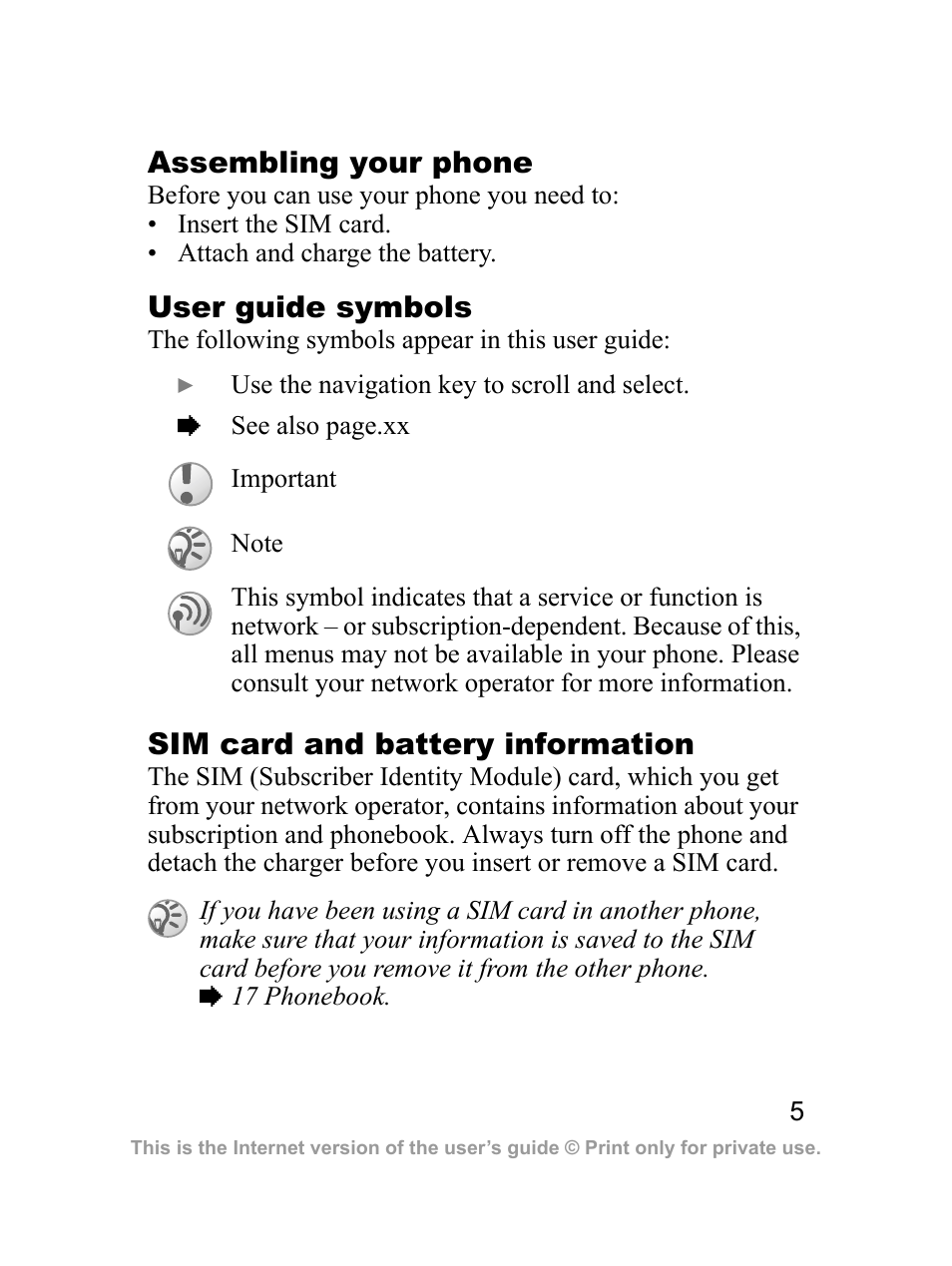 Sprint Nextel J23OI User Manual | Page 6 / 88