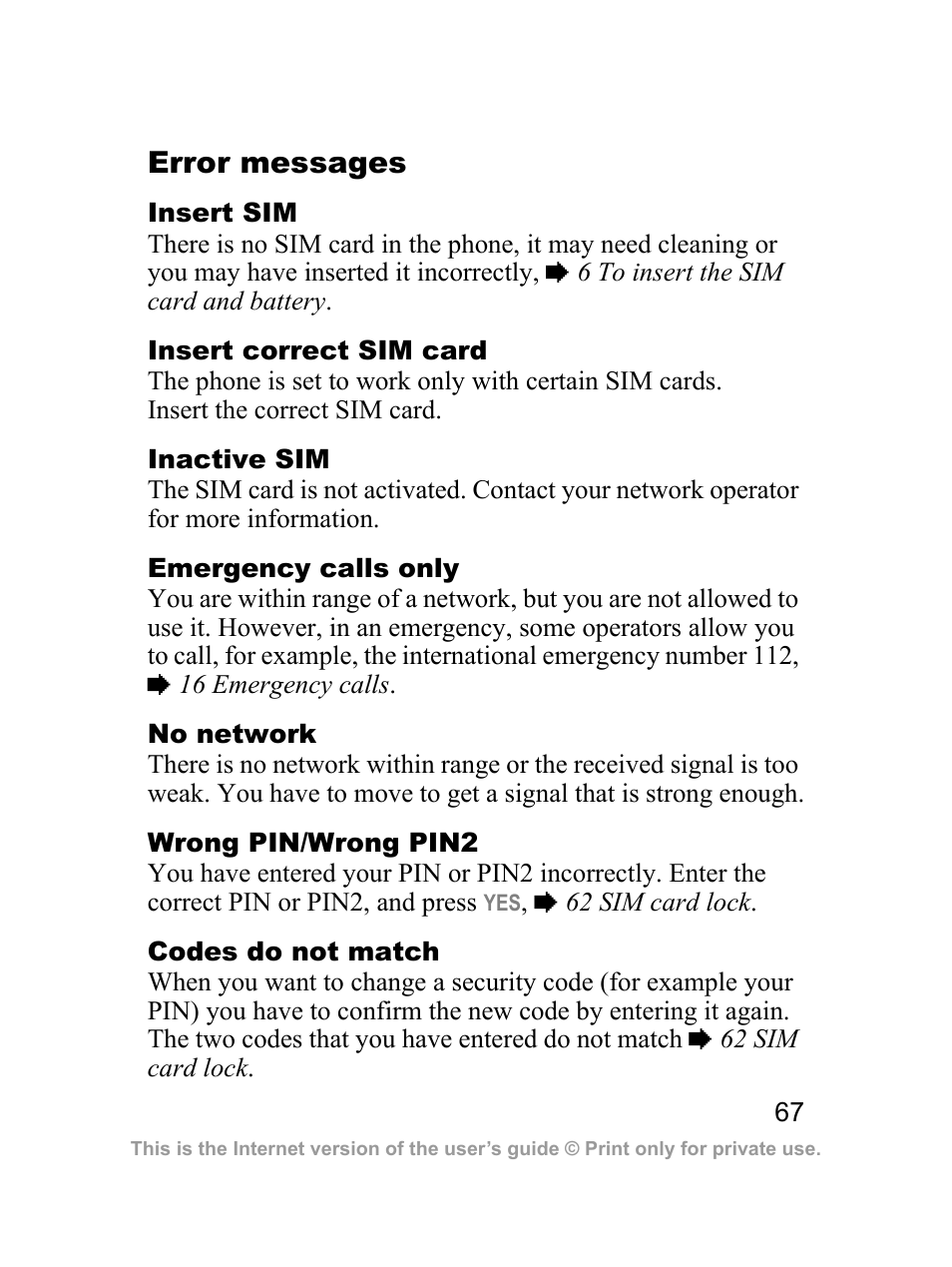 Sprint Nextel J23OI User Manual | Page 68 / 88
