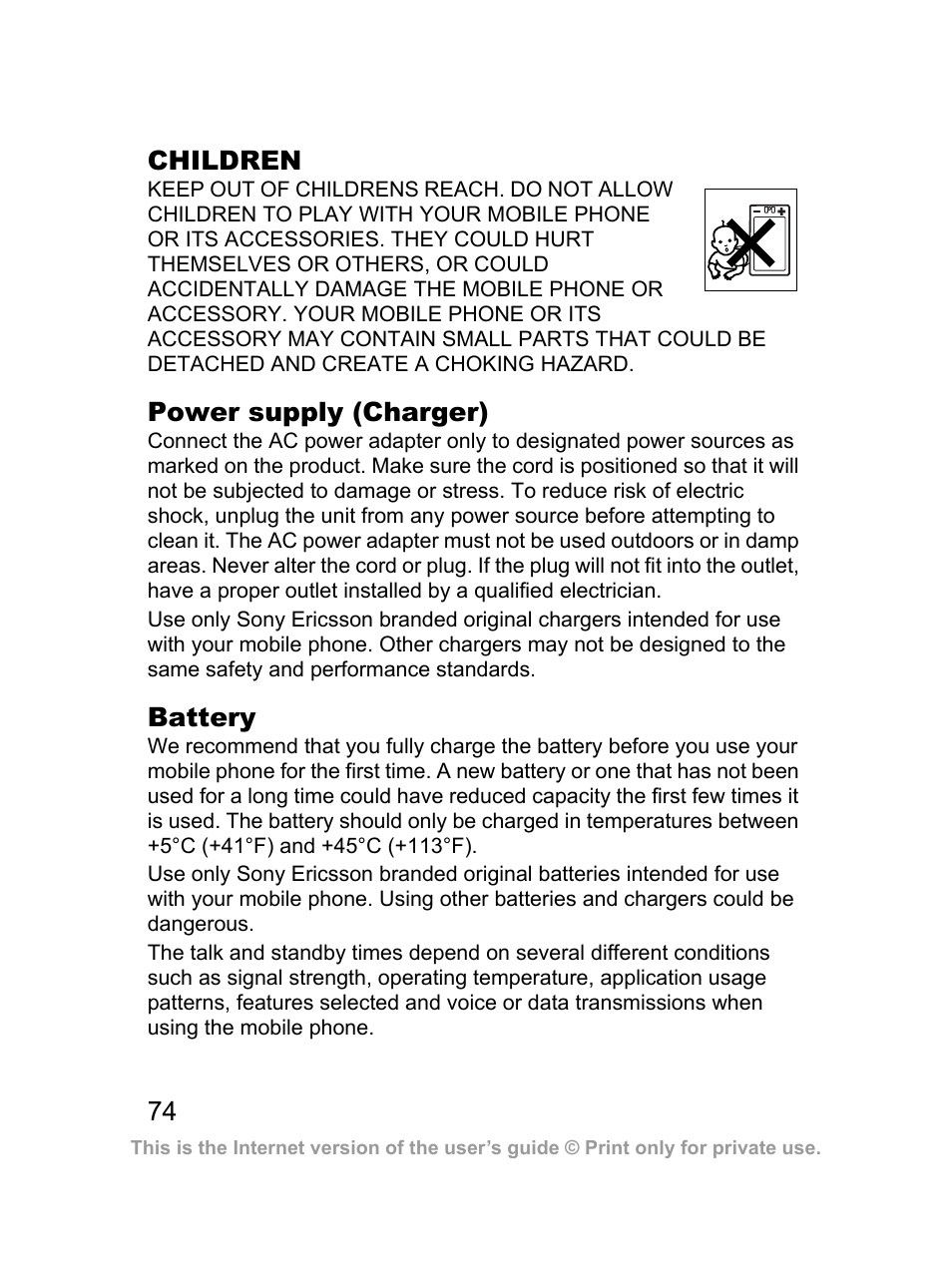 Sprint Nextel J23OI User Manual | Page 75 / 88