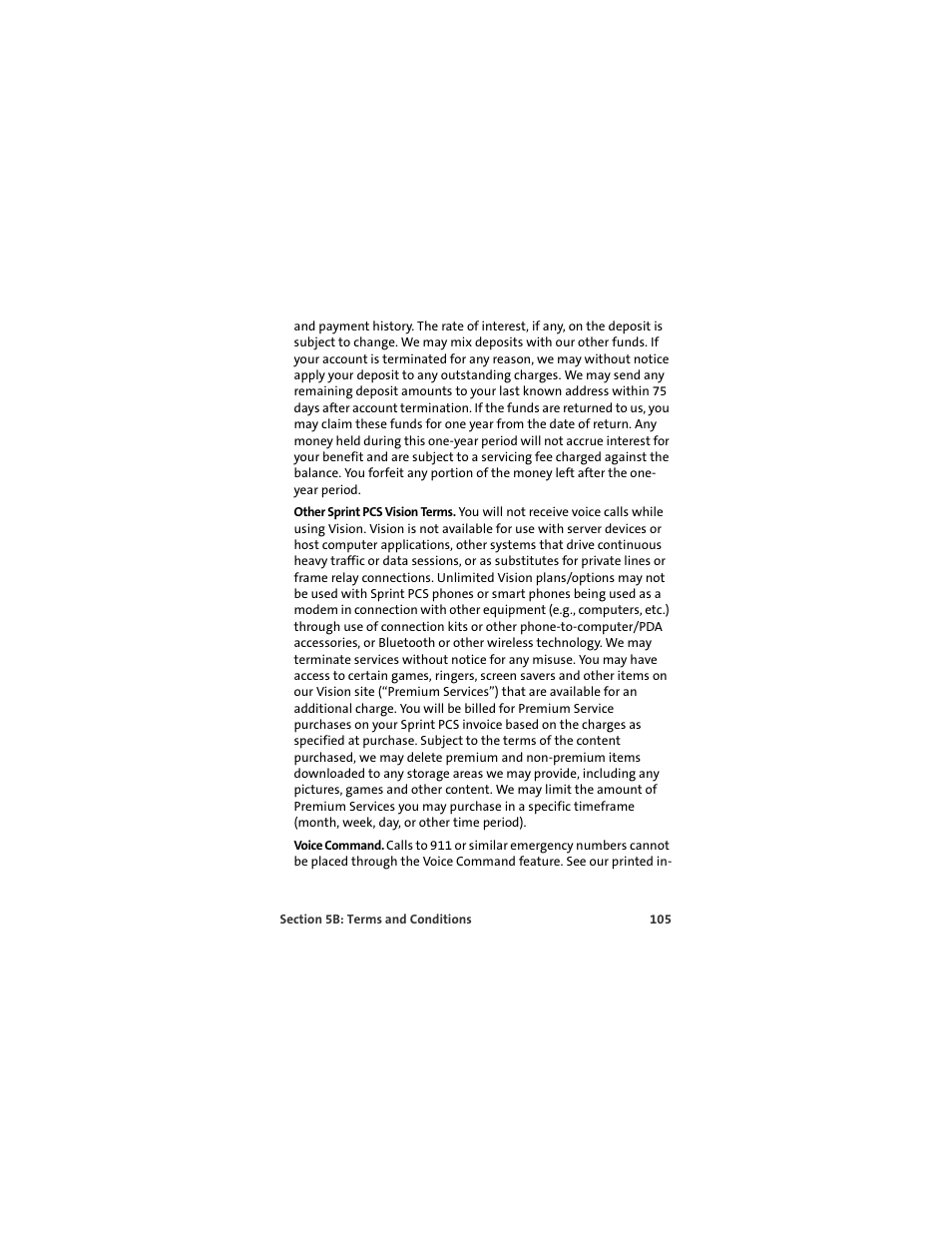 Sprint Nextel OVATION U720 User Manual | Page 111 / 119