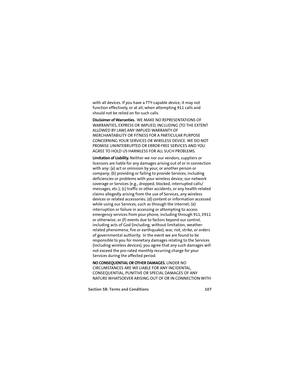 Sprint Nextel OVATION U720 User Manual | Page 113 / 119