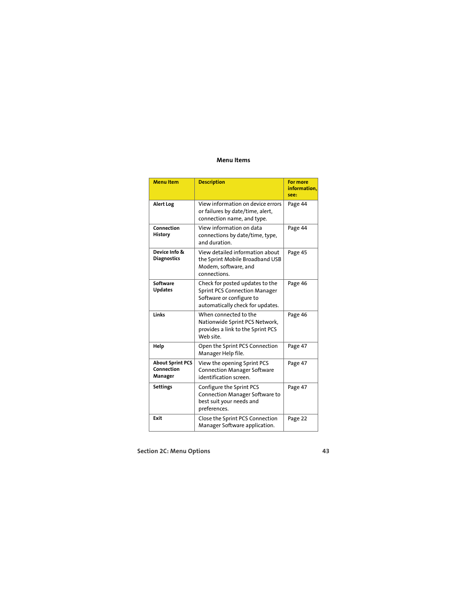 Sprint Nextel OVATION U720 User Manual | Page 49 / 119