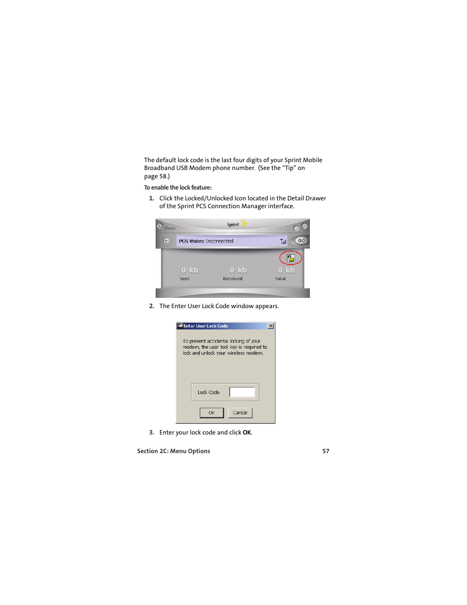 Sprint Nextel OVATION U720 User Manual | Page 63 / 119