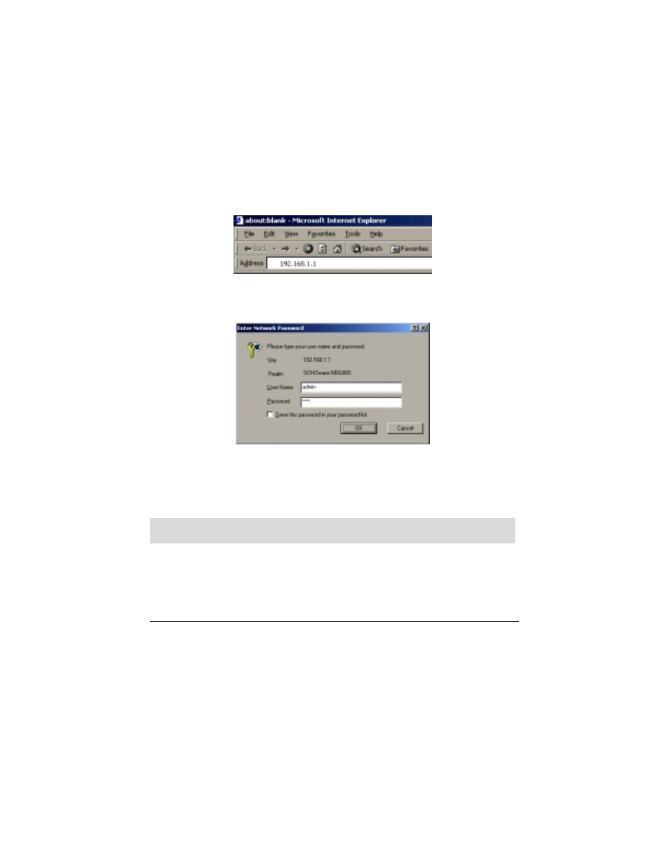 Chapter 3: network configuration, Broadguard network configuration, Entering the broadguard setup home page | Soho NBG800 User Manual | Page 29 / 83