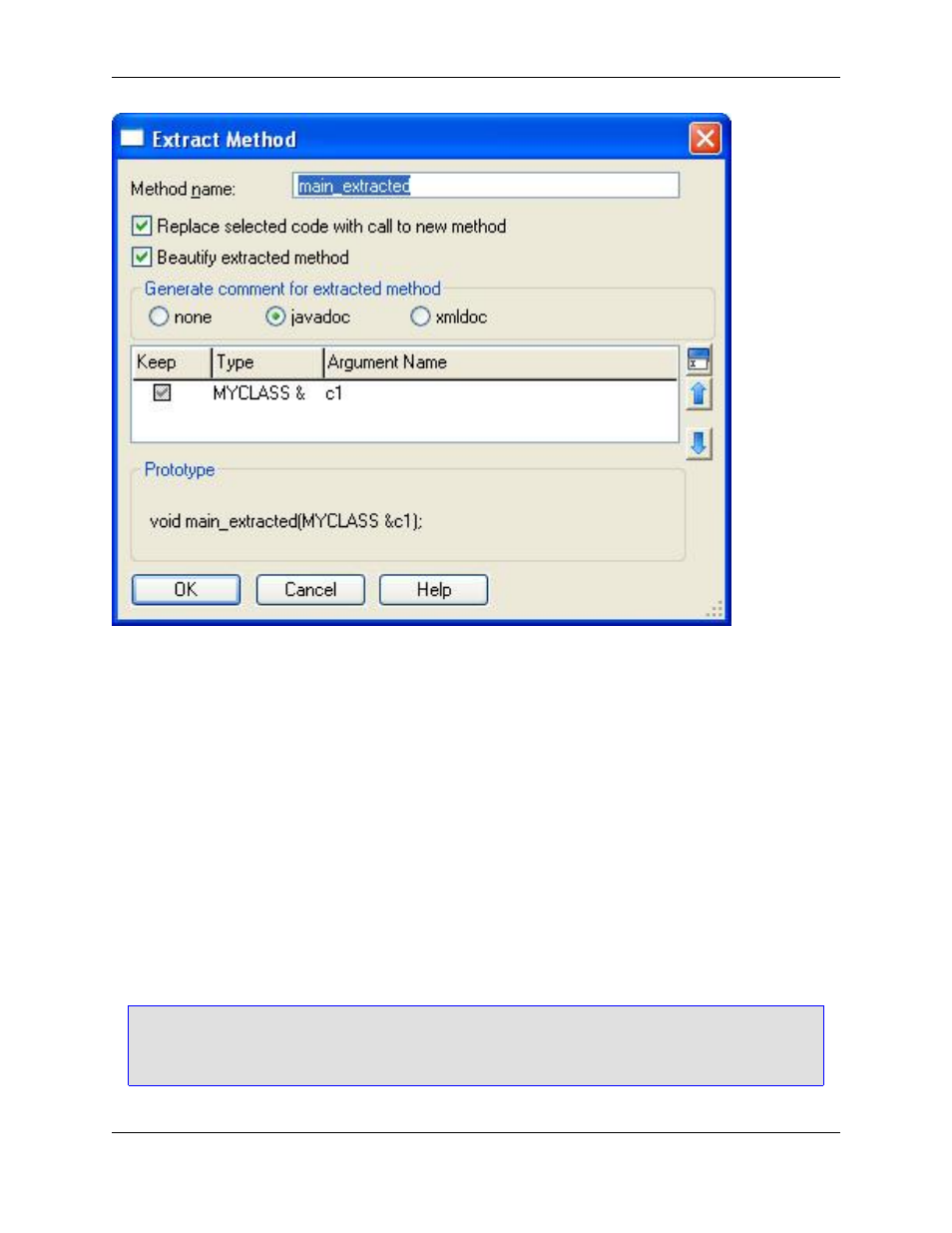 Quick modify parameter list, Quick replace literal with constant, C++ refactoring | Slick EDIT V3.3 User Manual | Page 222 / 568