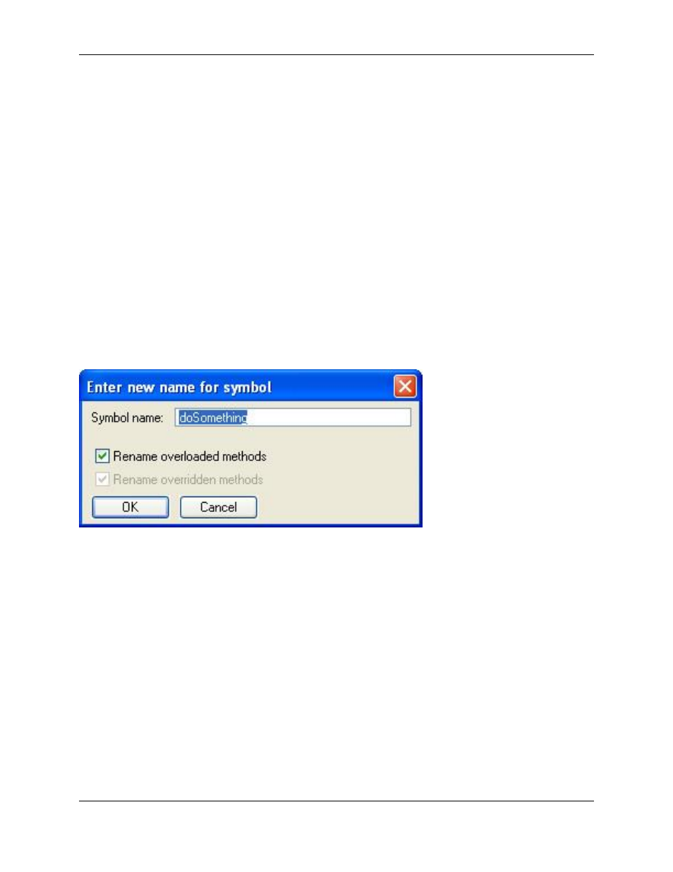 Available c++ refactorings, Rename, Extract method | C++ refactoring: rename, C++ refactoring: extract method | Slick EDIT V3.3 User Manual | Page 223 / 568
