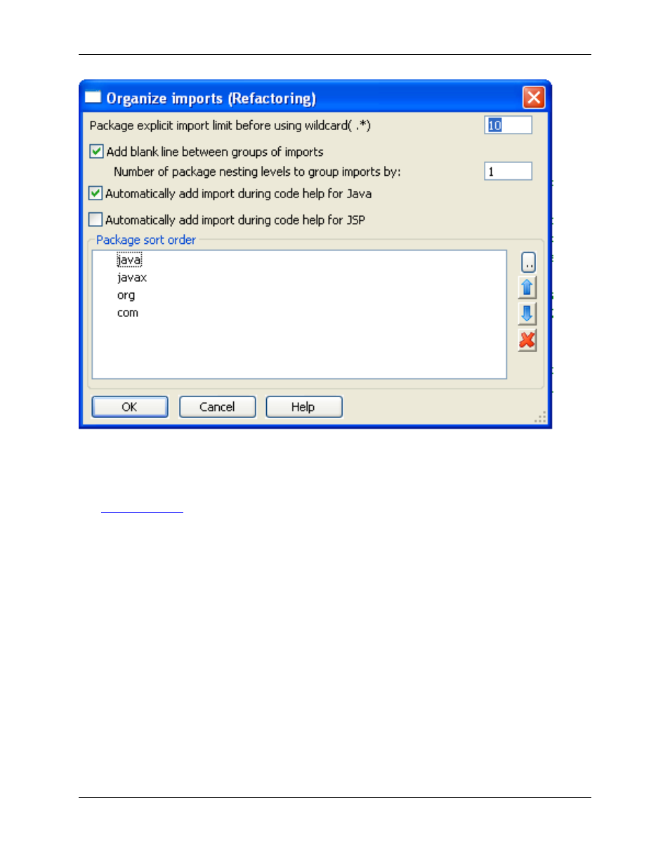 Java refactoring | Slick EDIT V3.3 User Manual | Page 275 / 568