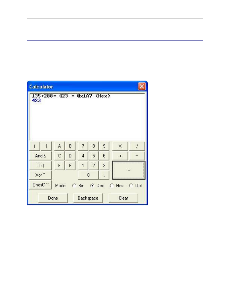 Using the calculator and math commands, The calculator, Calculating expressions with mixed bases | The slickedit, Calculator | Slick EDIT V3.3 User Manual | Page 345 / 568