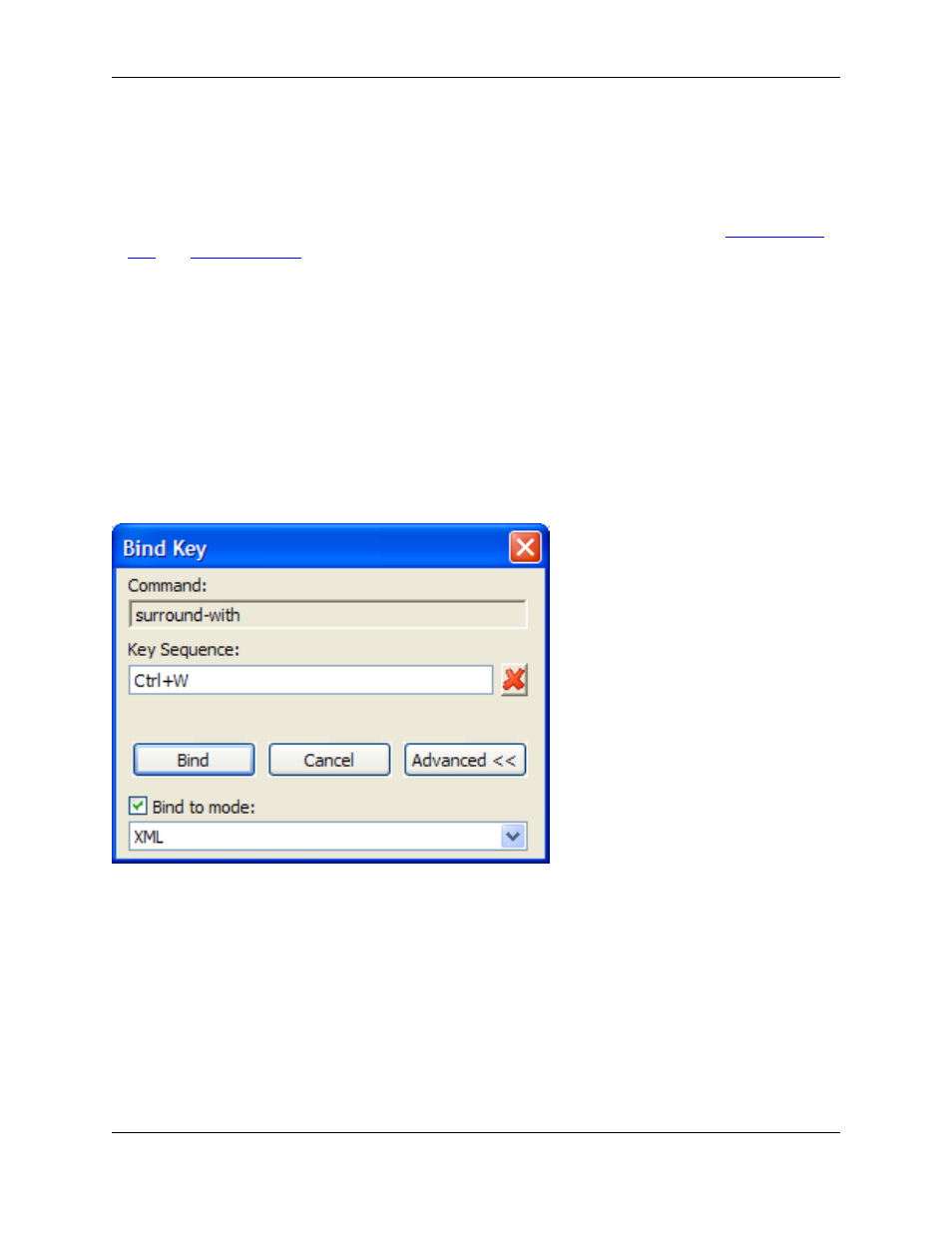 Bind key dialog | Slick EDIT V3.3 User Manual | Page 454 / 568